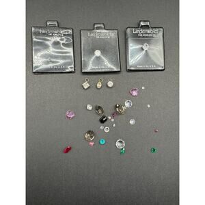 Lindenwold's Fine Jewelers Loose Cubic Zirconia, Gemstones & Pendant Lot of 33
